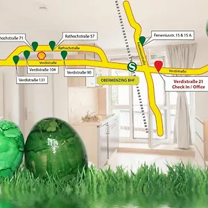 2* Maison d'hôtes Guenstigschlafen24 - Guenstige Alternative Zum
